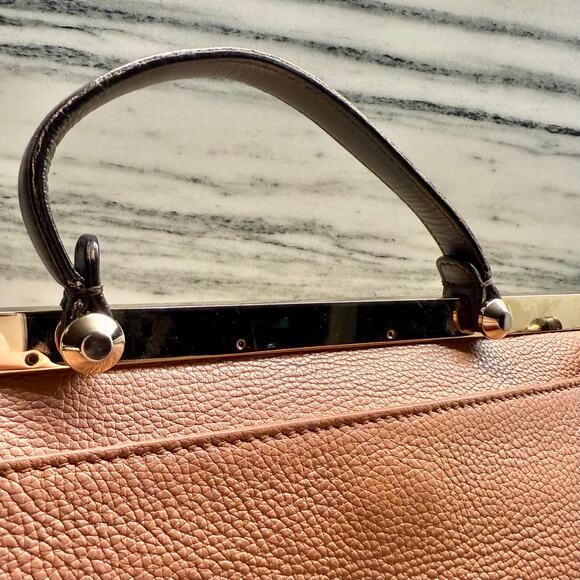 Furla Leather Satchel With Strap - Picture 5 of 16